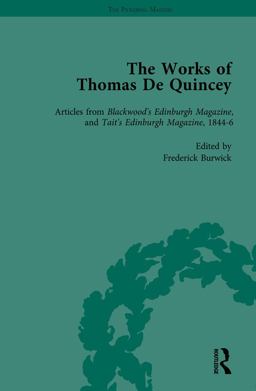 The Works of Thomas de Quincey, Part III Vol 15 The Works of Thomas de Quincey, Part III Vol 15
