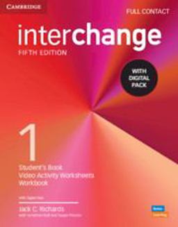 Interchange Level 1 Full Contact with Digital Pack 5th 9781009040662 Front Cover
