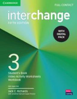 Interchange Level 3 Full Contact with Digital Pack 5th 9781009040792 Front Cover