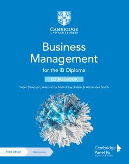 Business and Management for the Ib Diploma. Coursebook. Per le Scuole Superiori. Con Espansione Online