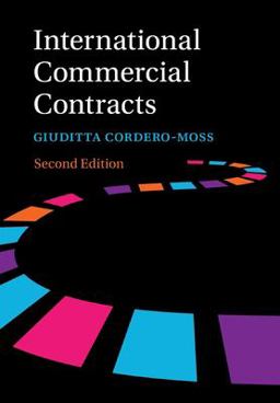 International Commercial Contracts Contract Terms, Applicable Law and Arbitration 2nd 9781009077989 Front Cover