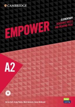 Empower Elementary/A2 Student's Book with Digital Pack, Academic Skills and Reading Plus 2nd 2022 Revised  9781009118767 Front Cover