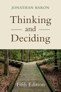Thinking and Deciding 5th 9781009263641 Front Cover