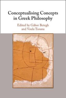     CONCEPTUALISING CONCEPTS IN GREEK..  9781009369572 Front Cover