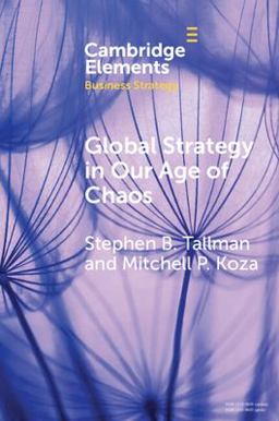     GLOBAL STRATEGY IN OUR AGE OF CHAOS  9781009384933 Front Cover