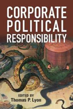 Corporate Political Responsibility  9781009420846 Front Cover