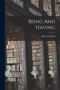 Being and Having