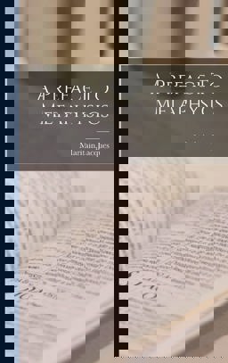 A Preface to Metaphysics A Preface to Metaphysics