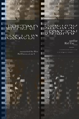 Destruction and Reconstruction Destruction and Reconstruction