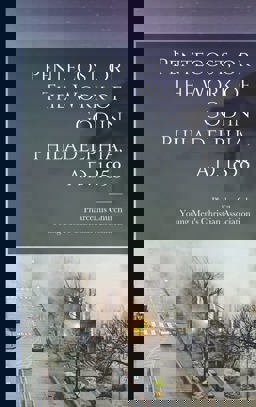 Pentecost, or the Work of God in Philadelphia, A. D. 1858