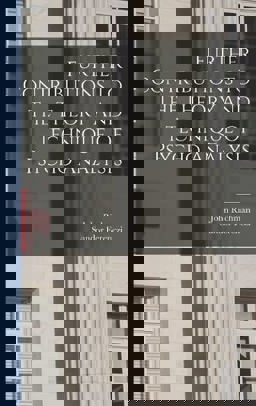 Further Contributions to the Theory and Technique of Psycho Analysis