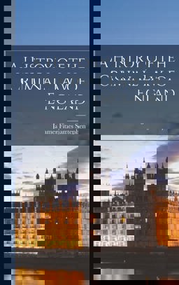 A History of the Criminal Law of England