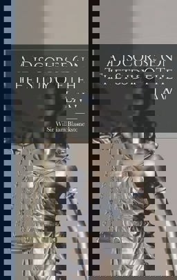 A Discourse on the Study of the Law