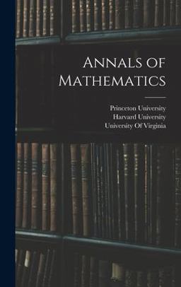 Annals of Mathematics Annals of Mathematics