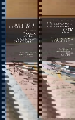 Handbook of Greek Synonymes