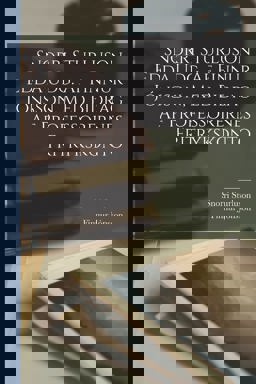 Snorri Sturluson Edda Udg. Af Finnur Jónsson, Med Bidrag Af Professorernes Fritrykskonto