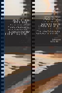 A Key to the Knowledge of Church History