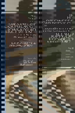 The Correspondence of Thomas Carlyle and Ralph Waldo Emerson, 1834-1872; Volume II