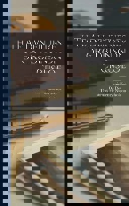 The Adventures of Robinson Crusoe