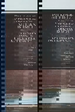 Philosophiæ Naturalis Principia Mathematica; Volume 1