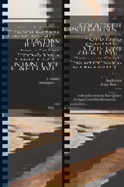 Pseudo-Augustini Quaestiones Veteris et Novi Testamenti Cxxvii