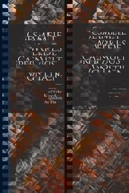 Gesammelte Werke des Grafen August Von Platen