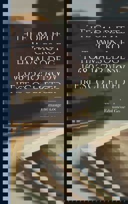 The Complete Works of Thomas Lodge (1580-1623?) Now First Collected