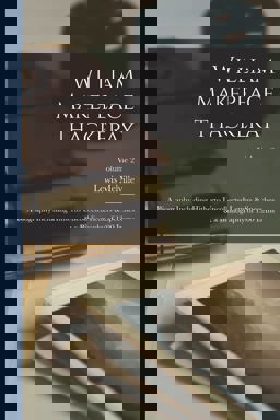 William Makepeace Thackeray; a Biography Including Hitherto Uncollected Letters & Speeches & a Bibliography of 1300 Items; Volume 2