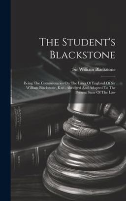 The Student's Blackstone