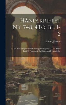 Håndskriftet Nr. 748, 4To, Bl. 1-6