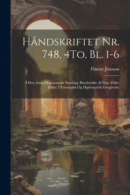 Håndskriftet Nr. 748, 4To, Bl. 1-6
