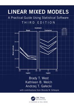 Linear Mixed Models: A Practical Guide Using Statistical Software 3rd 9781032019321 Front Cover