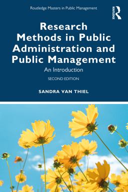 Research Methods in Public Administration and Public Management An Introduction  9781032027661 Front Cover
