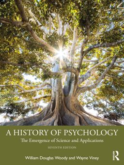 History of Psychology The Emergence of Science and Applications  9781032035086 Front Cover