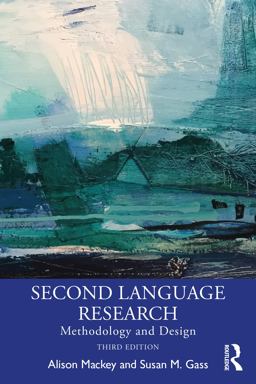 Second Language Research  9781032036632 Front Cover