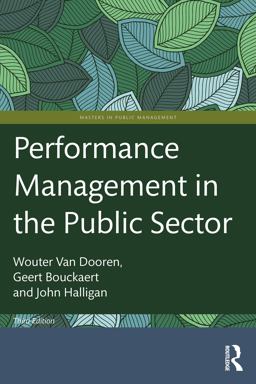 Performance Management in the Public Sector