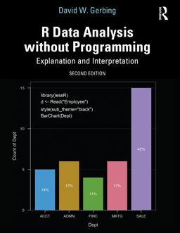 R Data Analysis Without Programming Explanation and Interpretation 2nd 9781032244037 Front Cover
