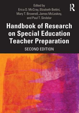 Handbook of Research on Special Education Teacher Preparation 2nd 9781032267272 Front Cover