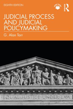 Judicial Process and Judicial Policymaking 8th 9781032532240 Front Cover