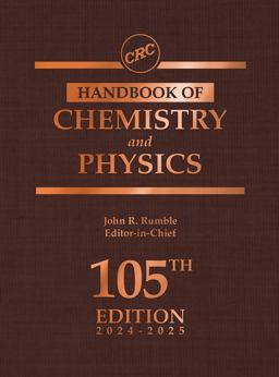     CRC HANDBOOK OF CHEMISTRY+PHYSICS  9781032655628 Front Cover