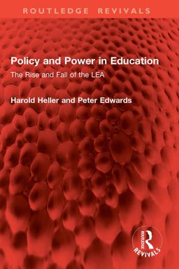 Policy and Power in Education Policy and Power in Education