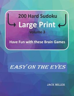 200 Hard Sudoku Large Print (Volume 3)