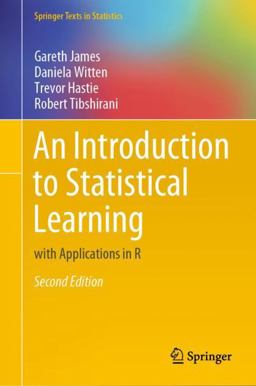 Introduction to Statistical Learning With Applications in R 2nd 9781071614174 Front Cover