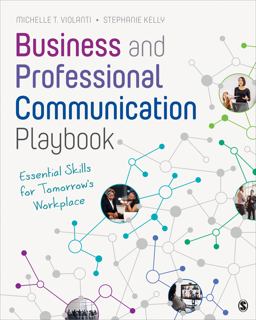 Business and Professional Communication Playbook Essential Skills for Tomorrowâ€²s Workplace  9781071802939 Front Cover