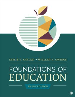 Foundations of Education 3rd 9781071803912 Front Cover