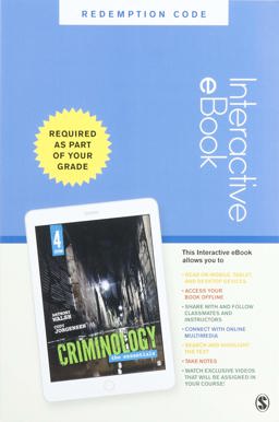 Criminology - Interactive EBook