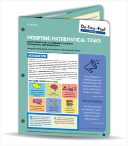 Modifying Mathematical Tasks Eight Strategies to Engage Students in Thinking and Reasoning  9781071807972 Front Cover
