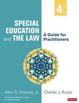 Special Education and the Law A Guide for Practitioners 4th 9781071818954 Front Cover