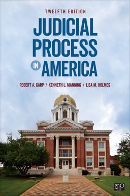 Judicial Process in America 12th 9781071821930 Front Cover