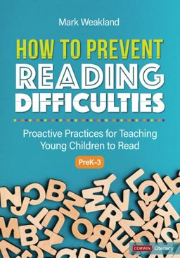 How to Prevent Reading Difficulties, Grades PreK-3